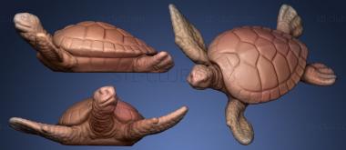 3D model Turtle Ornament 2 (STL)